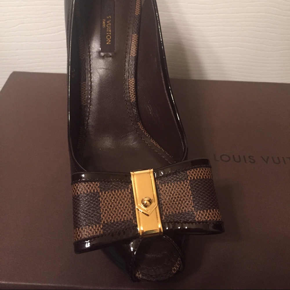 Louis Vuitton Peep Toe Heel